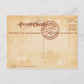 プラヤデルレイポストオフィスダブルヴィンテージ ポストカード (正面)