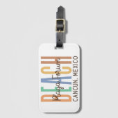 プラヤフォーラムカンクンメキシコ（サンズ） ラゲッジタグ (正面縦)