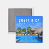 プラヤフラミンゴリゾートコスタリカスーベリーマグネット マグネット (正面/裏面)