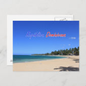 プラヤラスタレナスサマナレプブリカドミニカホテル ポストカード (正面/裏面)