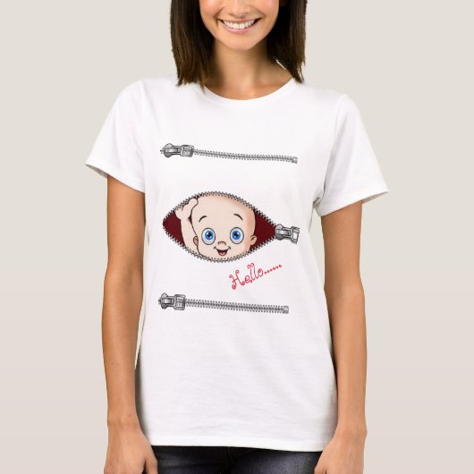 プラヤラス・デ・マテルニダッド/マタニティシャツ Tシャツ (正面)