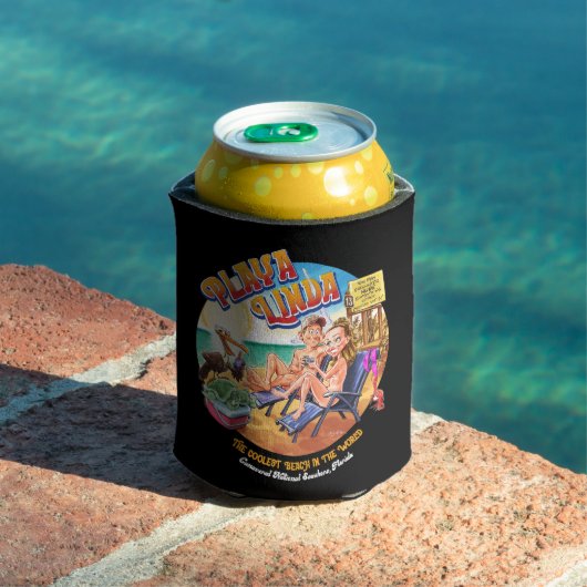 プラヤリンダビーチ 缶用クージー 缶クーラー (インサイチュ プール)