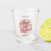 プラヤ・デル・カルメン メキシコシティのお土産ドリンク ショットグラス (正面)