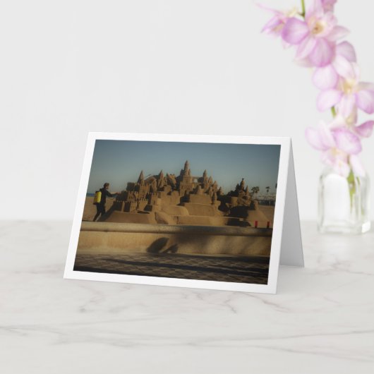 プラヤ·デ·ラ·マルバロサ·デ·バレンシア·サンドキャッスル カード (蘭)