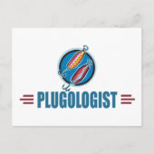 プラユーモアのあるグ魚釣り ポストカード (正面)