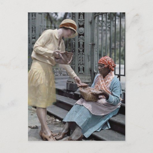 プラリネセールスジャクソンフランスのスクエア1920年代 ポストカード (正面)