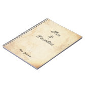 プランと可能性ノートブ素朴ック ノートブック (左側)