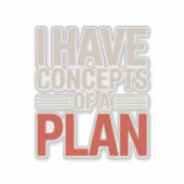 プランのコンセプト シール (正面)