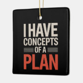 プランのコンセプト セラミックオーナメント (左)