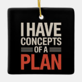 プランのコンセプト セラミックオーナメント (正面)