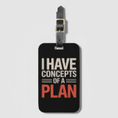 プランのコンセプト ラゲッジタグ (正面縦)