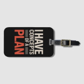 プランのコンセプト ラゲッジタグ (正面横)