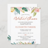 プランの変更BUDGETブライダルフローラ仮想シャワー (正面/裏面)