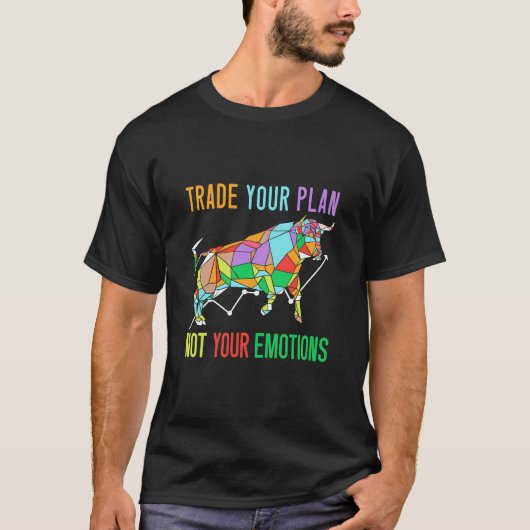 プランの投資取引 Tシャツ (正面)