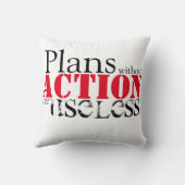 プランアクション装飾用クッション クッション (裏面)