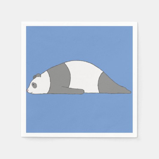 プランキングパンダ スタンダードカクテルナプキン (正面)