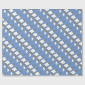 プランキングパンダ ラッピングペーパー (フラット)