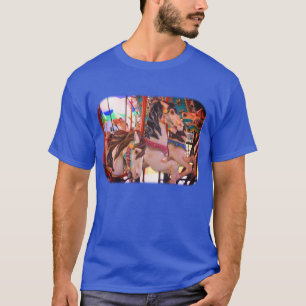 プランキン回転木馬ウマ Tシャツ
