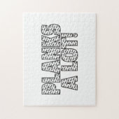 プランクスAロットコアフィットネストレーニング引用文 ジグソーパズル (縦)