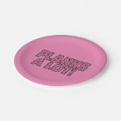 プランクスAロットコアフィットネストレーニング引用文 ペーパープレート (アングル)