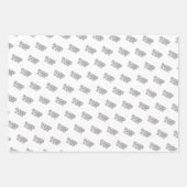 プランクスAロットコアフィットネストレーニング引用文 ラッピングペーパーシート (正面3)