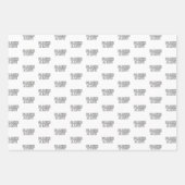 プランクスAロットコアフィットネストレーニング引用文 ラッピングペーパーシート (正面2)