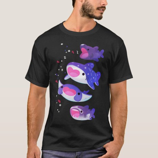 プランクトン食性魚 Tシャツ (正面)