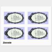 プランクボトルバック(自家製ワインラベル) 長方形シール (シート)