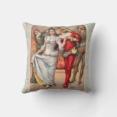 プラングのクリスマスカード (1886年頃) 枕 (裏面)