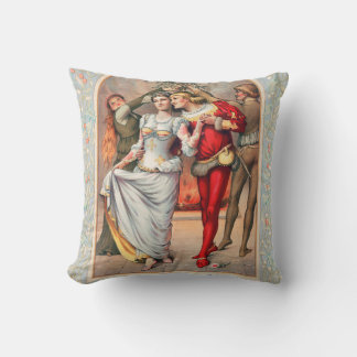 プラングのクリスマスカード (1886年頃) 枕