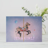 プランシングポニー回転木馬 招待状 (スタンド正面)