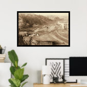 プランジバス&エバンズレジデンスホット春SD 1891 ポスター (ホームオフィス)