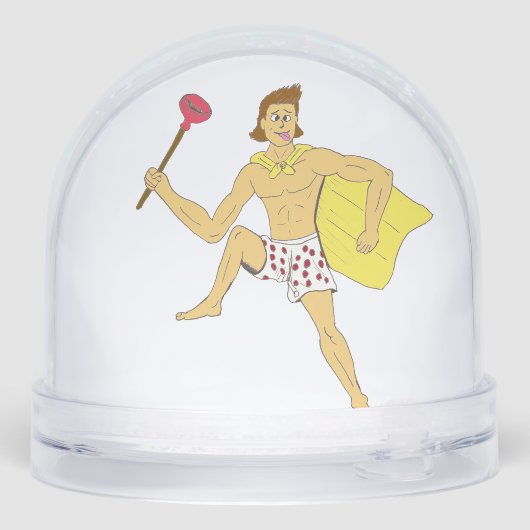 プランジャーと下着の男 (裏面)