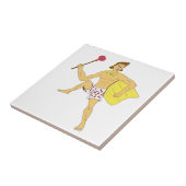 プランジャーと下着の男 タイル (側面)