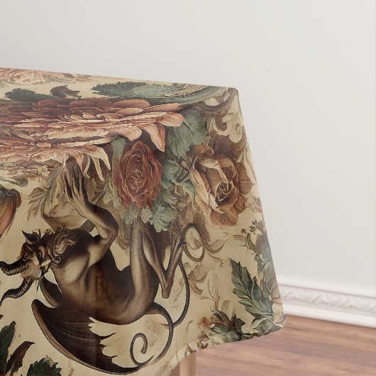 プランスの王子 – 暗い大パターン テーブルクロス (インサイチュ)