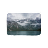 プランゼー湖の霧の中の雪の山 バスマット (正面)