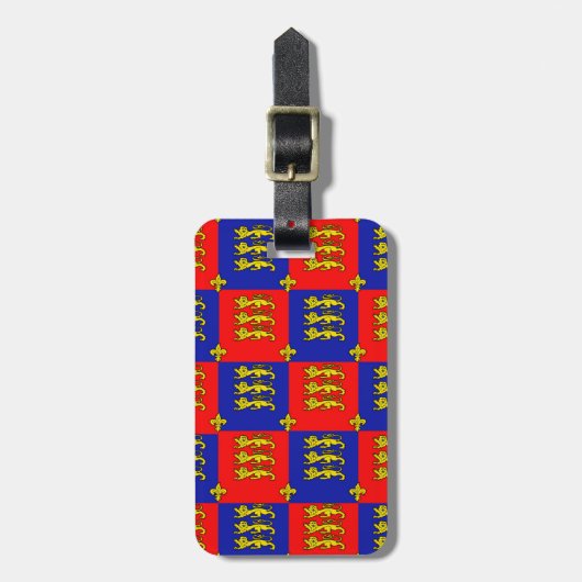 プランタゲネット ラゲッジタグ (正面縦)