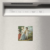 プランターと彼の妻，使用人が出席， c.1 マグネット (インサイチュ (食洗機))