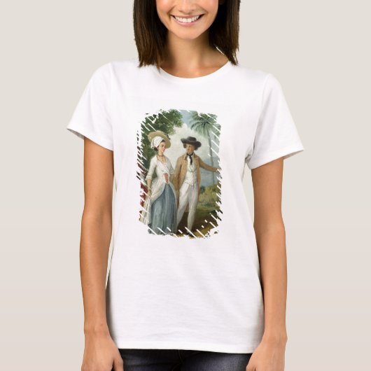 プランターと彼の妻，使用人が出席， c.1 tシャツ (正面)