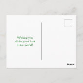 プランター内の多肉類 ポストカード (裏面)