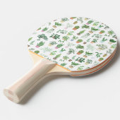 プランティタハウスプラントアンドポットパターン 卓球ラケット (正面アングル)