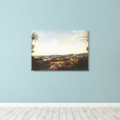 プランテーションが存在するブラジルの風景 キャンバスプリント (インサイチュ (ウッドフロア))