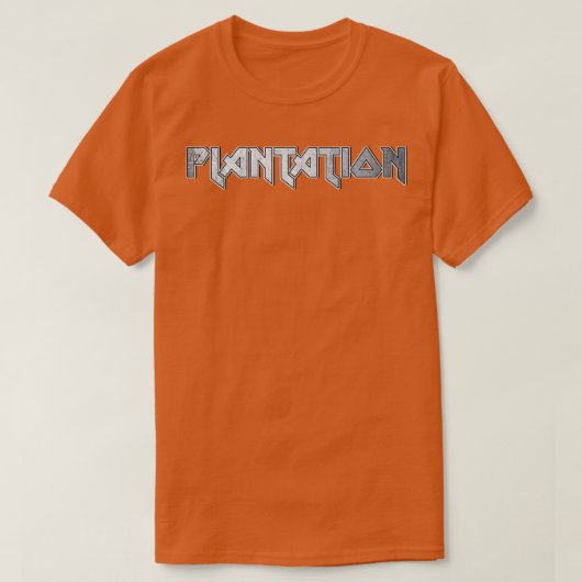 プランテーション Tシャツ (デザイン正面)