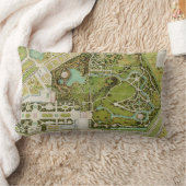 プランデュジャルダンetシャトーデラレーヌ ランバークッション (ブランケット)