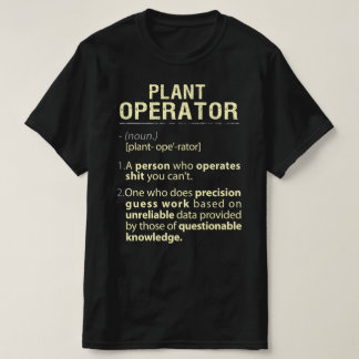 プラントのオペレ実在ータ・アメリカ定義 Tシャツ