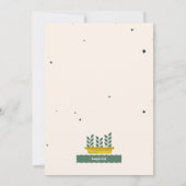 プラントの交換 招待状 (裏面)