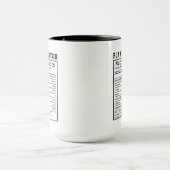 プラントオペレーター栄養成分スタッフワーカー マグカップ (中央)