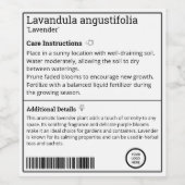 プラントカパーソナライズされたスタイ気にズ可能プラントラベル ワインラベル (シングルラベル)