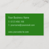 プラントシッター観葉植物の散水 名刺 (裏面)