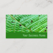 プラントシッター観葉植物の散水 名刺 (正面)